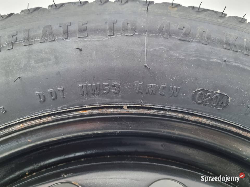 KOŁO DOJAZDOWE BMW E46 dojazdówka 11590 R16 Chełm