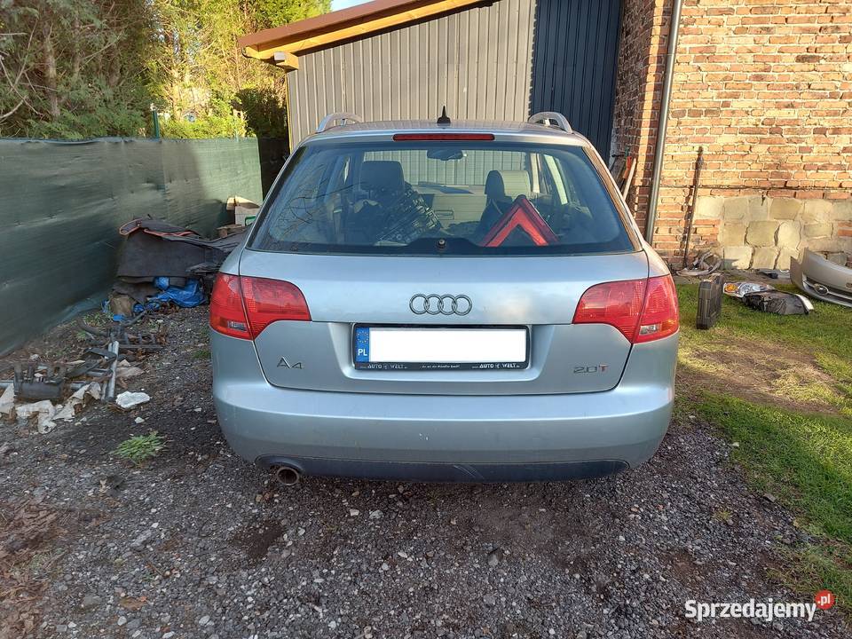 Audi A4 B7 KOMBI 0508 Tylna tył klapa bagażnika