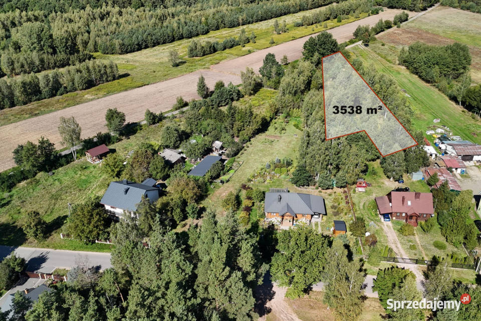Działka budowlana z WZ 3550m2