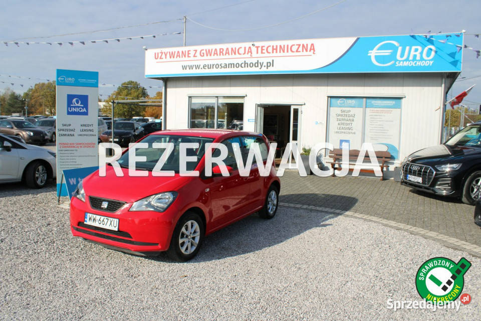 Seat Mii Salon Polska Gwarancja I 2011 60KM Warszawa sprzedam