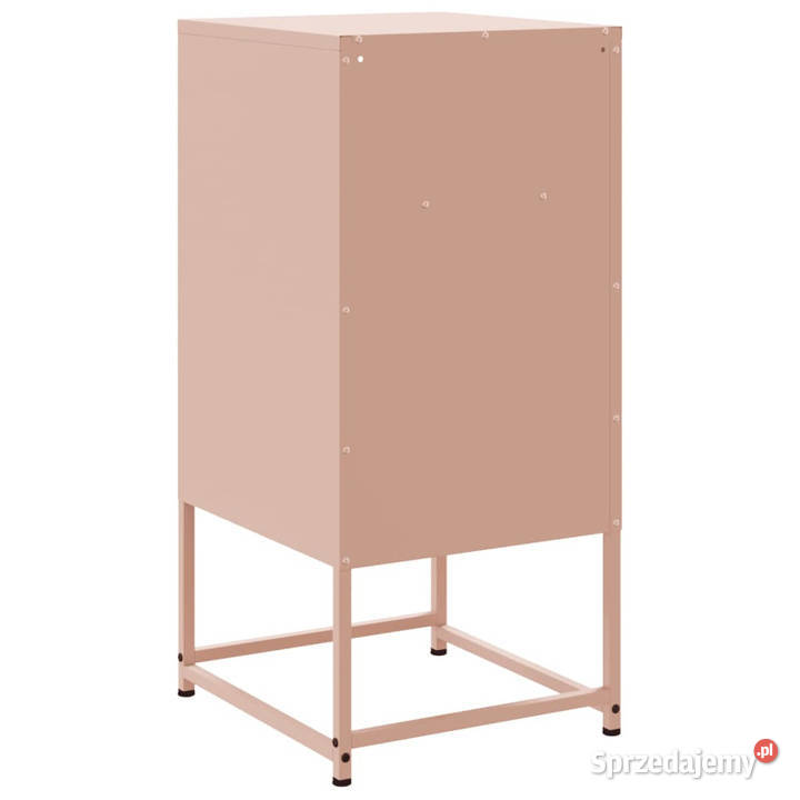 Szafka nocna różowa 36x39x78 stal WM846568 sprzedam