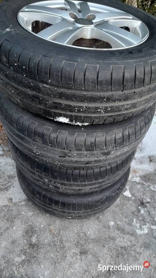 Alufelgi 15 vw golf 4 komplet 4sztuki 5x100 Zalasewo