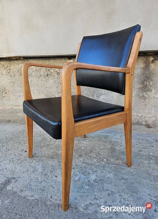 Fotel vintage midcentury modern duński design z dolnośląskie Wałbrzych