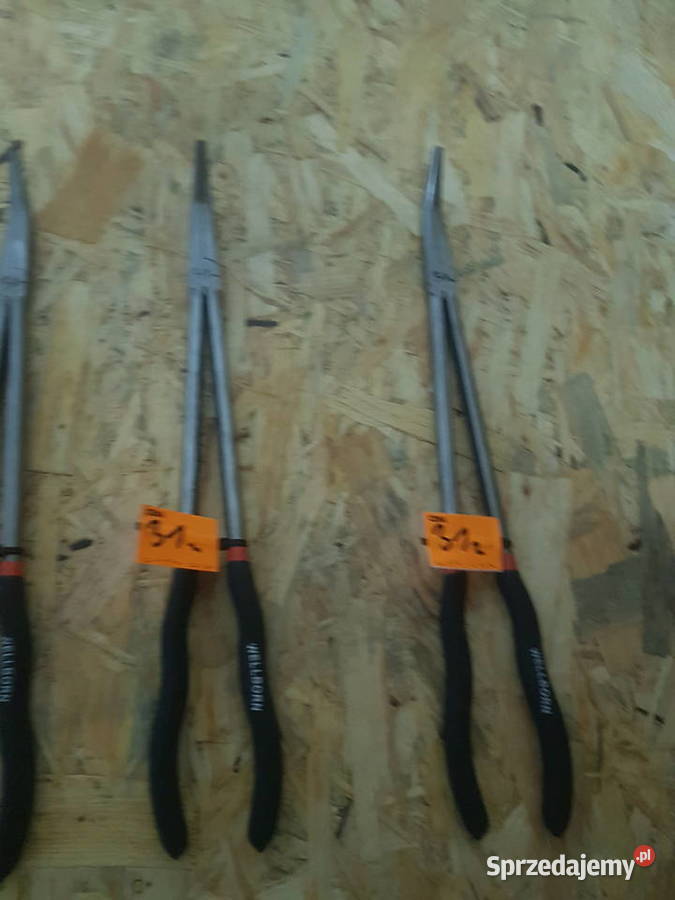 SZCZYPCE DŁUGIE WYGIĘTE 45 st 400mm firma hazard wielkopolskie