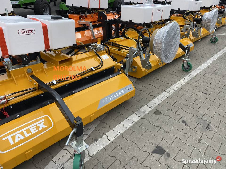 Zamiatarka do ulic dróg TALEX ECO CLEAN 23m woda Warszawa