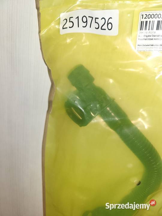 Wąż odmy Opel 16 Turbo 25197526 Gliwice