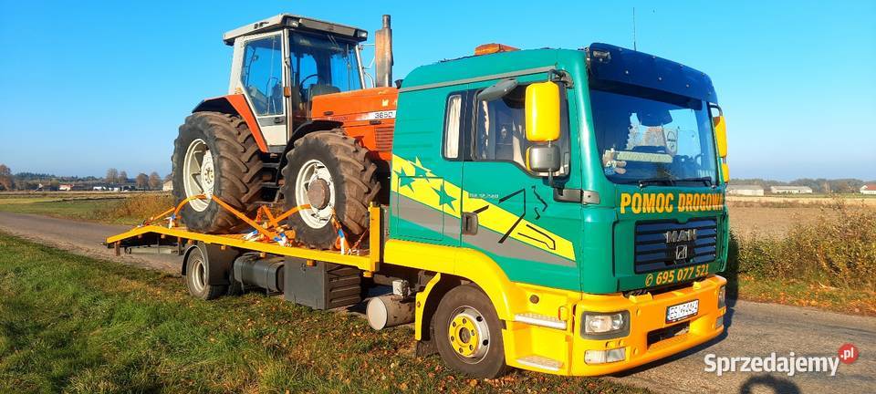 Transport ciągników rolniczych AUTO LAWETA Transport towarów Złoczew
