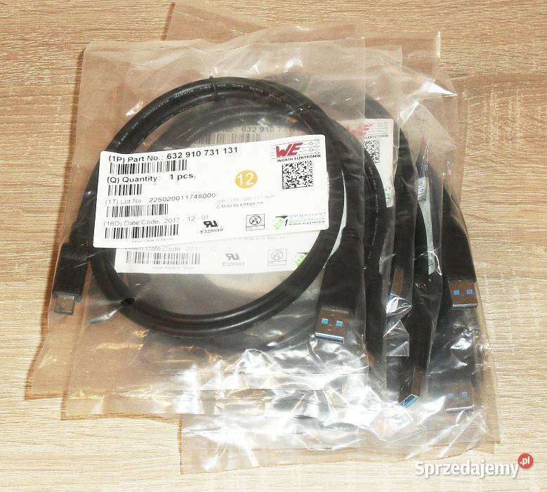 Kabel USB 31 C na A 1 m Wrth Elektronik Wysoka Gliwice