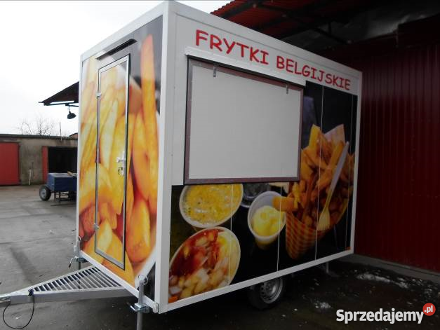 Przyczepa gastronomiczna EPINO Rok produkcji 2016 Przyczepy i naczepy Ponin