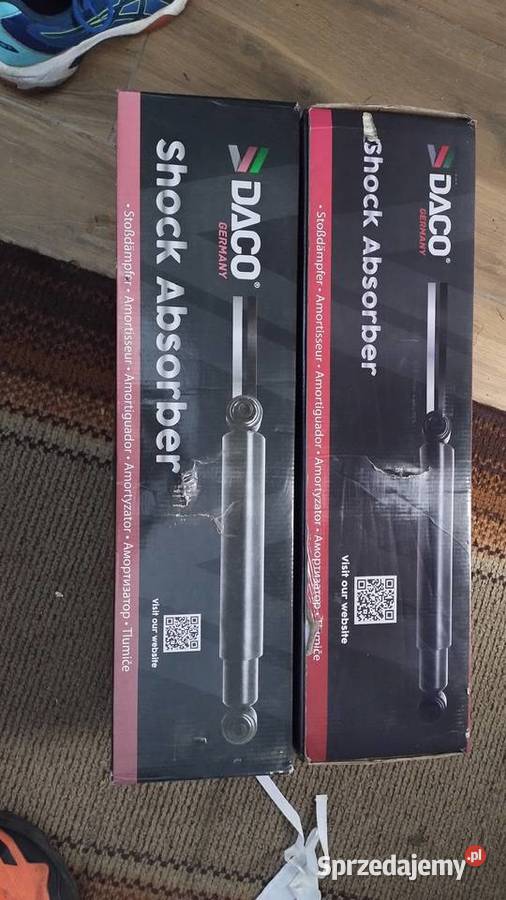 Amortyzatory przednie DACO Opel Vivaro Renault