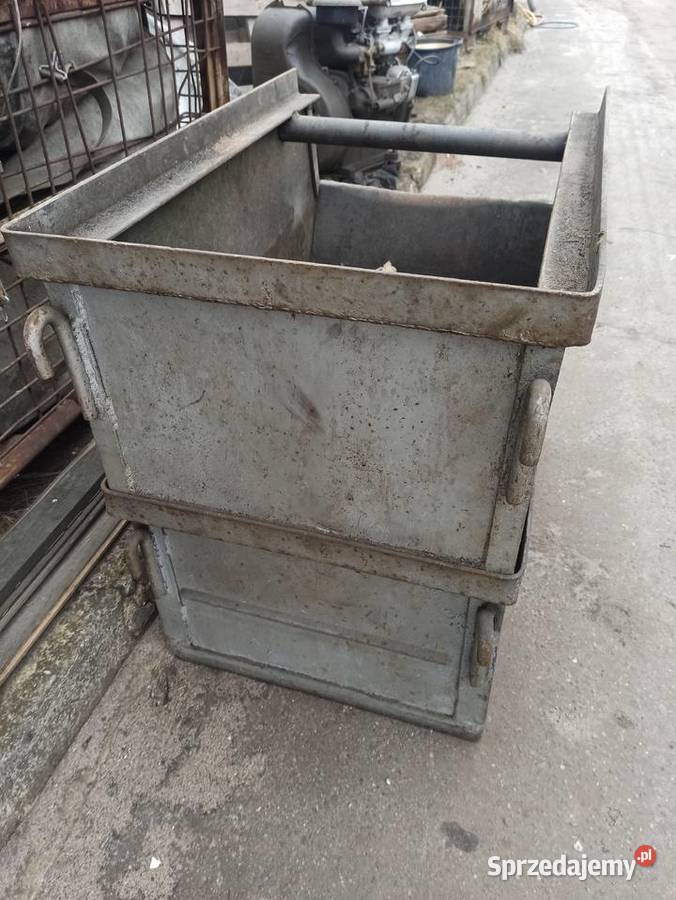Pojemnik stalowy 74 x 51 x 37 warsztatowy Skierniewice