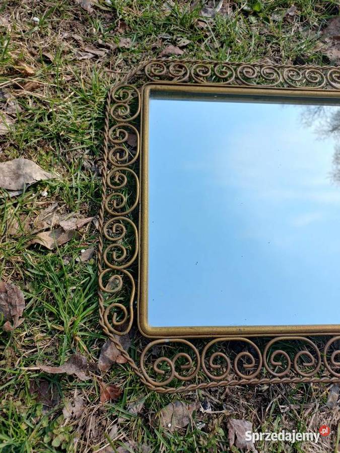 Lustro retro prl Warszawa