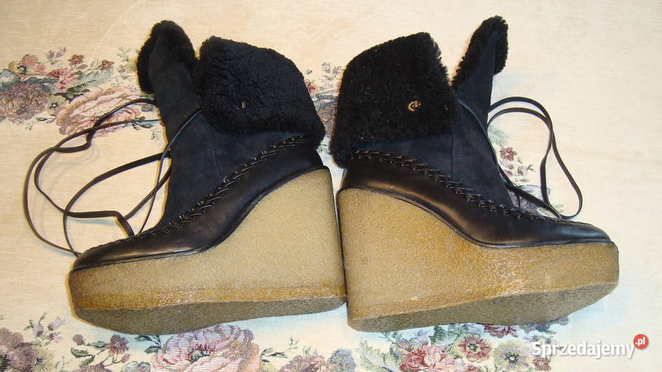 Botki na koturnie COACH York USA inna Warszawa