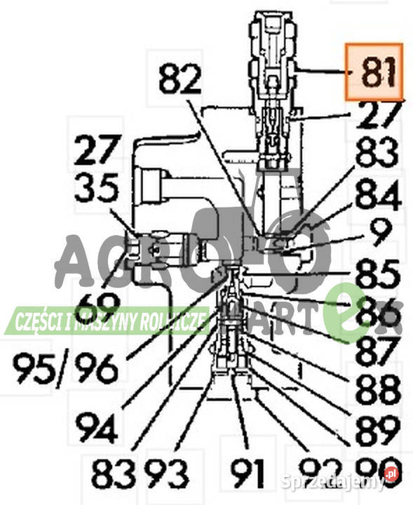 LNC0204 ZAWÓR PRZECIĄŻENIOWY MRV JCB dolnośląskie Wichrów
