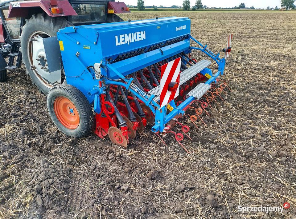 Siewnik talerzowy LEMKEN EuroDrill 300 ORYGINAŁ Lemken Wola Bachorna sprzedam