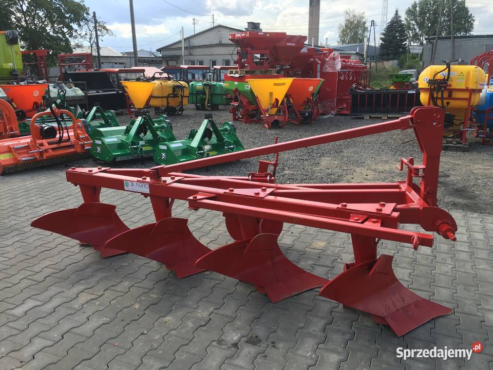 Pług zagonowy podwyższany 4 skibowy 2 3 5 SKIBY lubelskie sprzedam