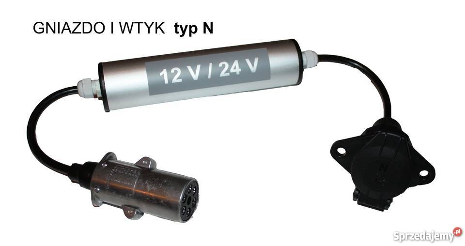 Przetwornica napięcia 12V 24 V typ N przyczepa Elektronika małopolskie Stanisławice