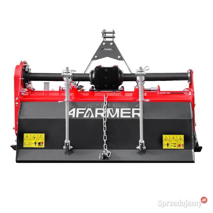 Glebogryzarka ciężka TMK 130 4FARMER czerwona Tajęcina