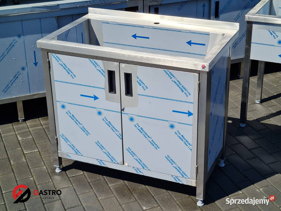 Stół ze stali nierdzewnej spawany 2 półki Ostrów Wielkopolski