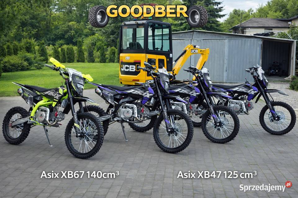 Cross Asix XB 67 140ccm chłodnica 4T Nowy XB 47 świętokrzyskie Bieliny