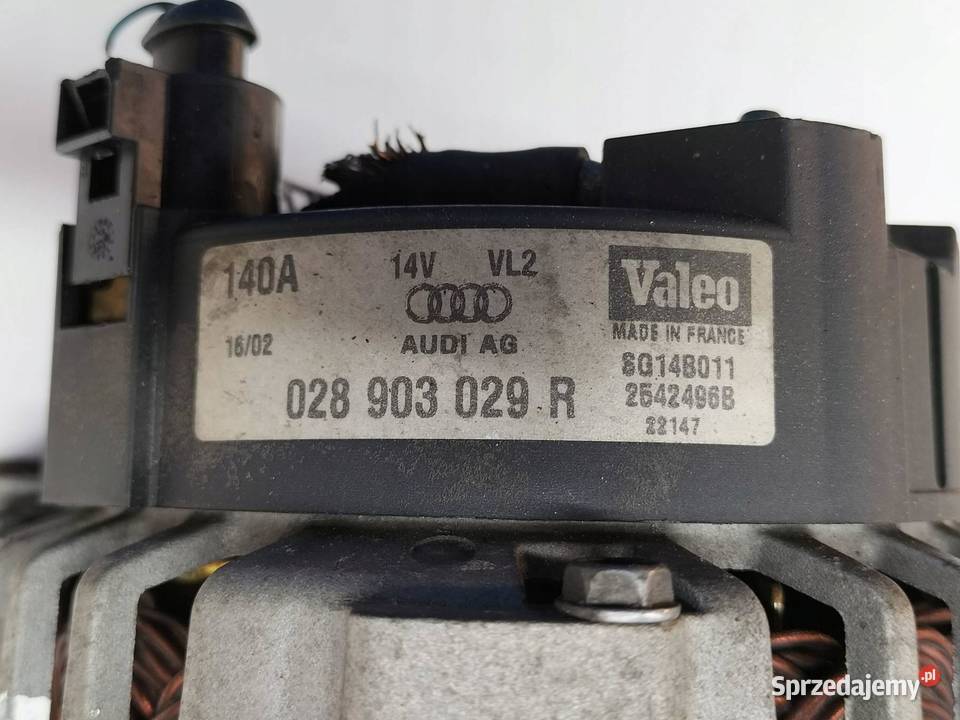 ALTERNATOR 028903029R 19 TDI Audi A4 II 20002006