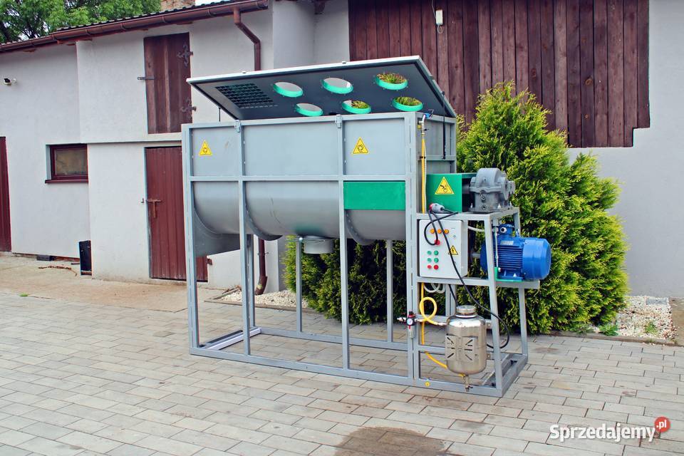 Mieszalnik poziomy 1t Mieszalnik pasz Gorzkowice