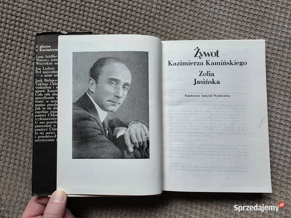 Żywot Kazimierza Kamińskiego Zofia Jasińska Kraków