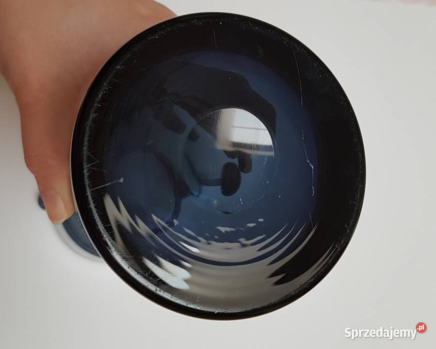 Stary szklany dzban dzbanek kolorowe szkło Dąbrowa Górnicza sprzedam