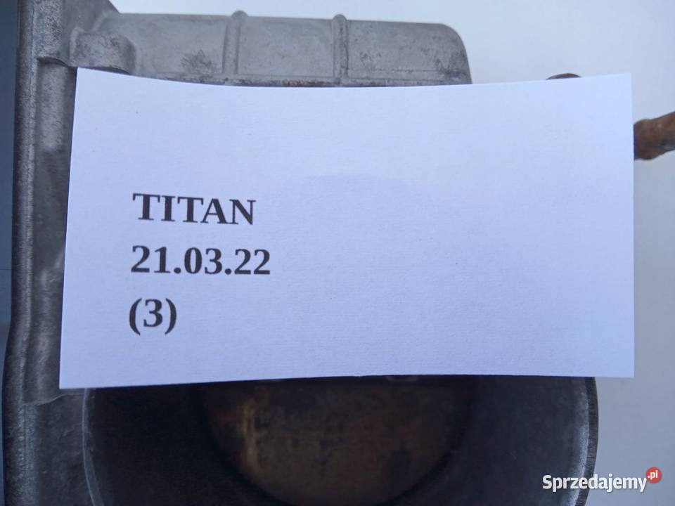 PRZEPUSTNICA NISSAN TITAN 56 osobowe Silniki i osprzęt Nowy Tomyśl sprzedam