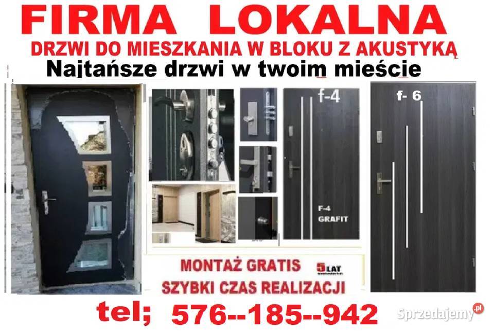 Drzwi ocieplone antywłamaniowe zewnętrzne Sochaczew