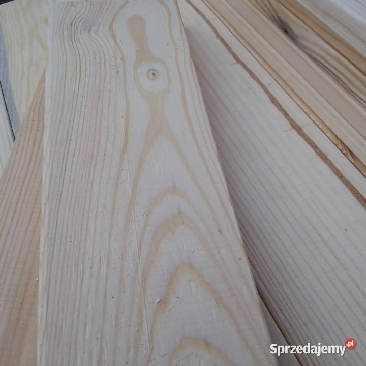 80 x 12 Naturalna deska drewniana heblowana Poznań