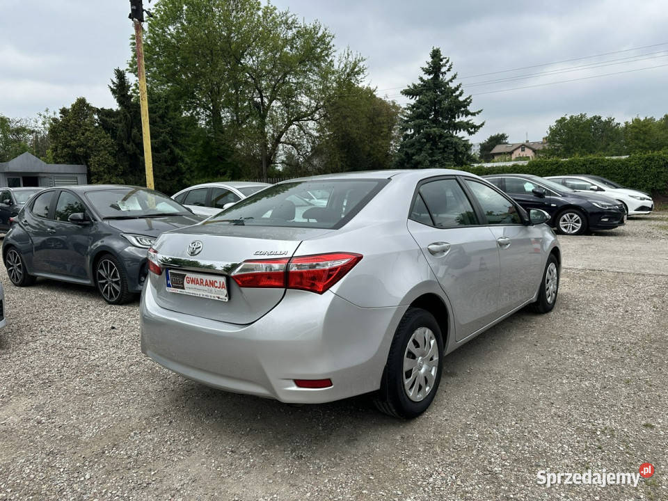 Toyota Corolla Nowe sprzęgłoSalon I WŁF VAT srebrny Warszawa