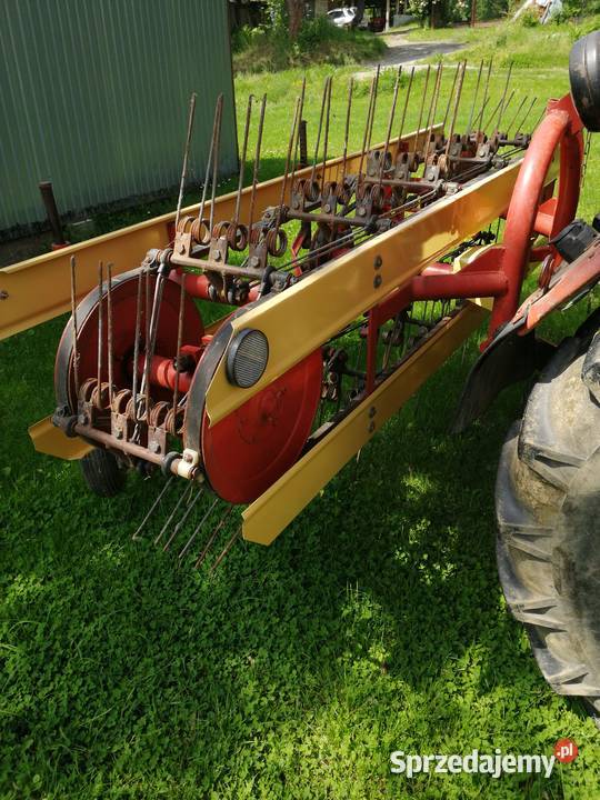 Przewracarka taśmowa 3 rzędowa zgrabiarka nieuszkodzony Pilzno