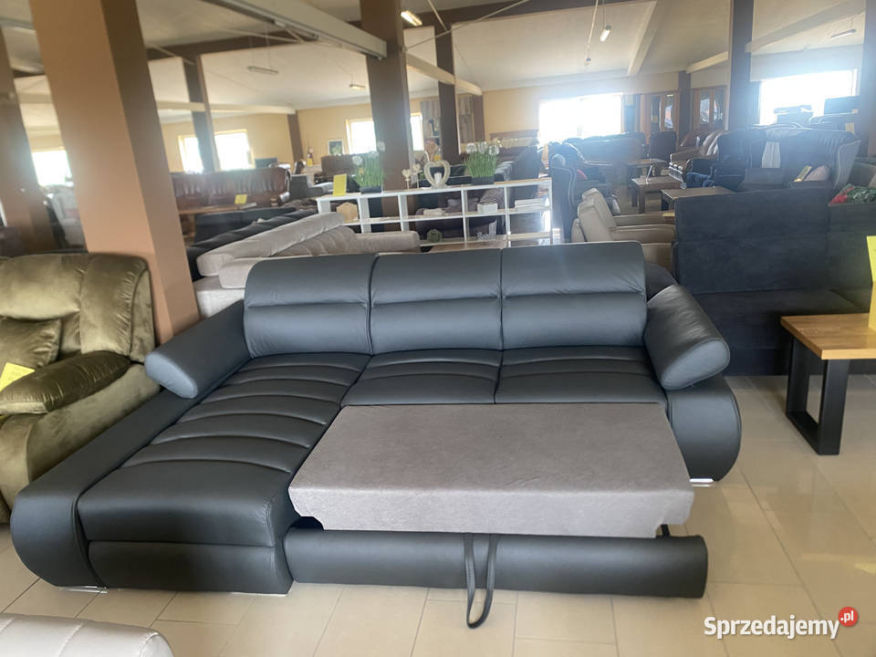 Nowoczesny Narożnik Panama Lewy 180x262 Skóra Opole sprzedam