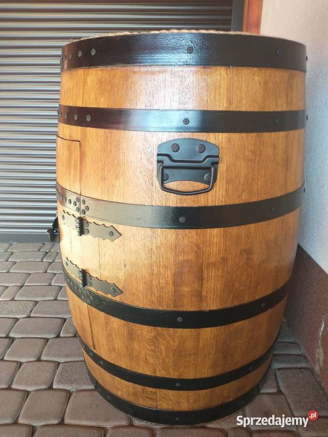 Barek LED z beczki dębowej whisky Żywiec