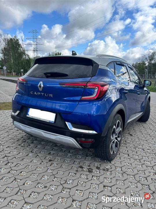 Renault captur 2021r 45 przebiegu salon czujnik deszczu wielkopolskie Kaczory