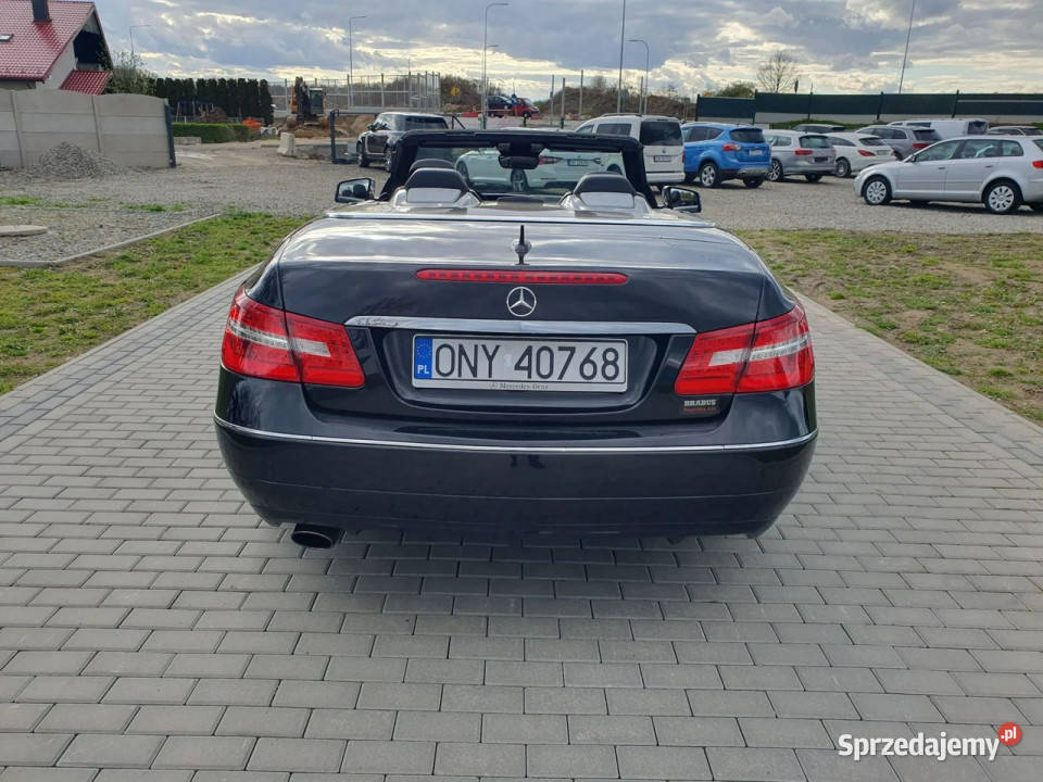 Mercedes E 200 Kabriolet Avantagrde FULL Stan wspomaganie kierownicy opolskie Strobice sprzedam