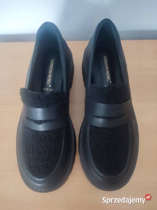 Mokasyny Loafersy Damskie 374 245 Badura Półbuty Lublin