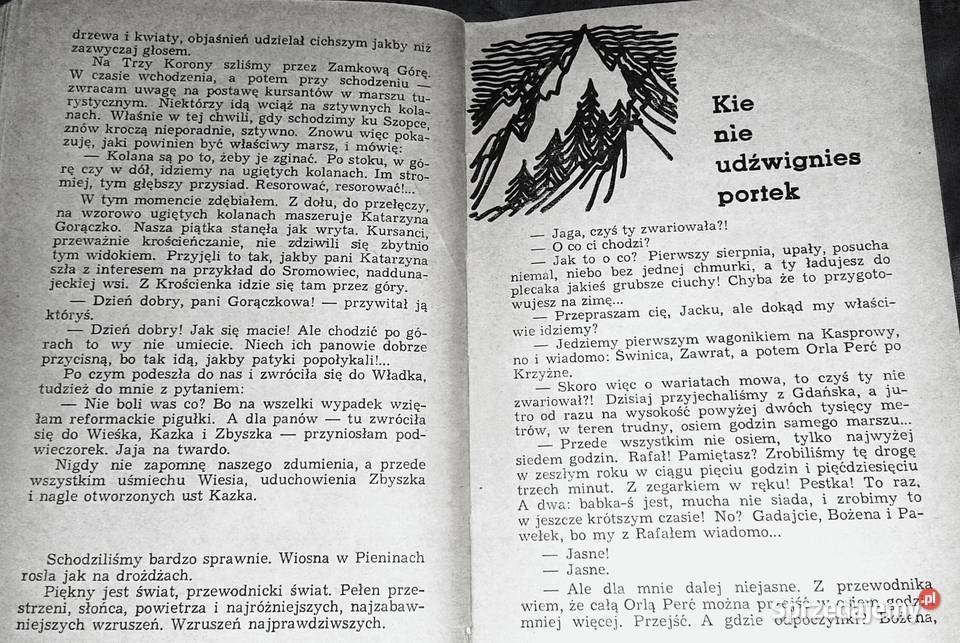 Góry Wołają Opowiadania przewodnickie Tadeusz Pozostałe Chełm