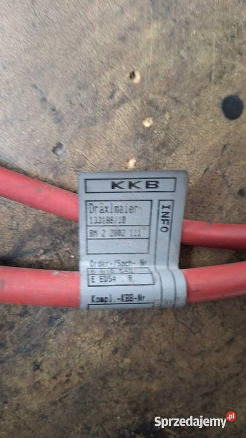 Przewody elektryczne bmw e46 320d m47