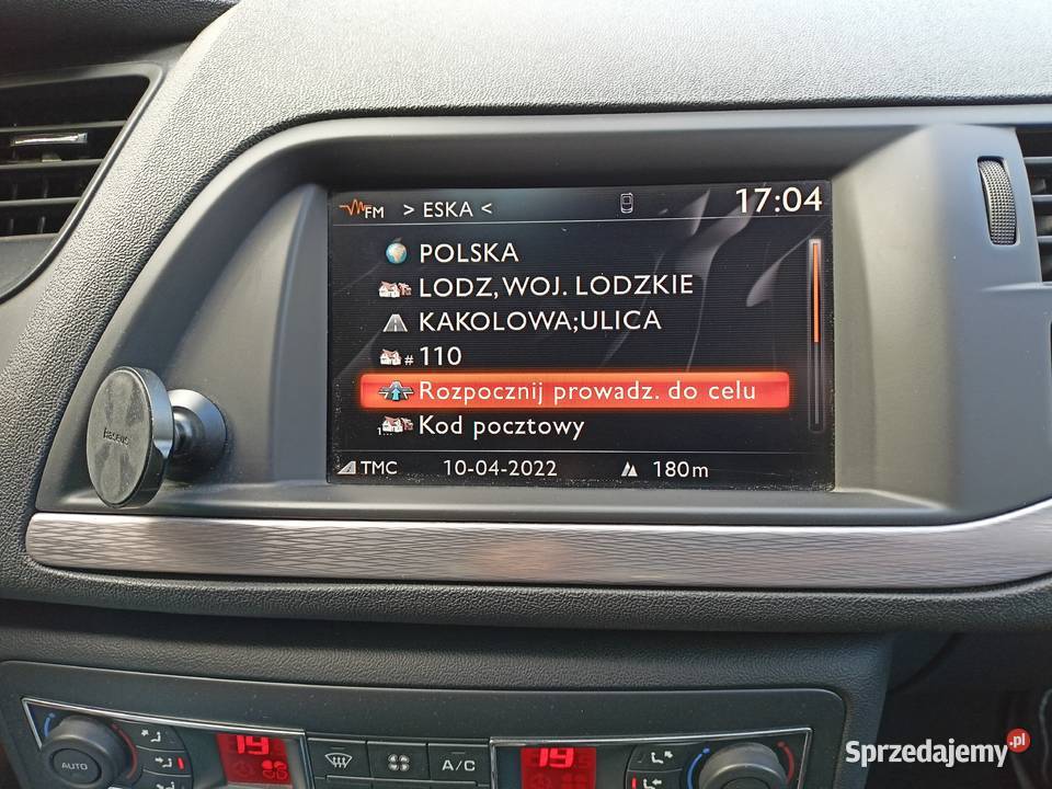 Mapy 2024 NG4 HDD Radary Nawigacja Peugeot łódzkie Łódź