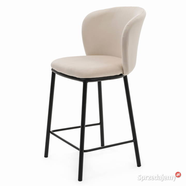 Beżowy Hoker Tapicerowany Bari Wysyłka 24H wielkopolskie Tarchały Małe