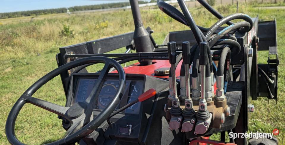traktorek yanmar f18d z turem Żerdź