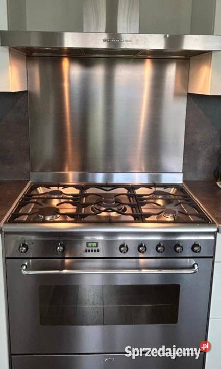 Smeg classica kuchnia wolnostojąca z okapem łódzkie