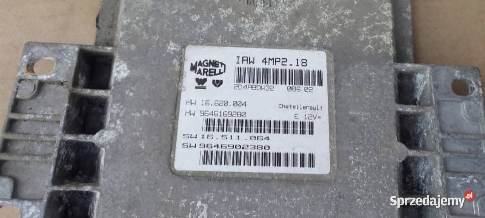 Sterownik komputer silnika ECU Magneti Marelli śląskie Kalety
