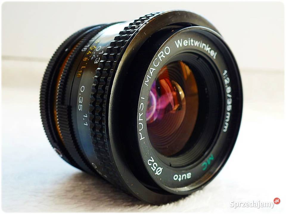 Obiektyw PORST Macro Weitwinkel 35mm f28 MC Auto Żary sprzedam