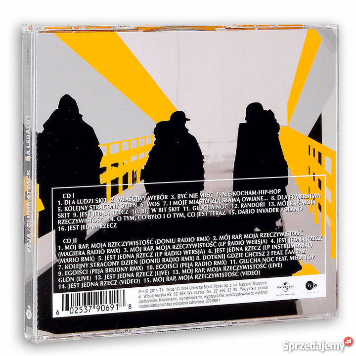 SLUMS ATTACK Na legalu 2 CD NowaFolia Gorzów Wielkopolski