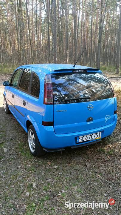 Opel Meriva 16 16v niebieska benzyna Motoryzacja Częstochowa