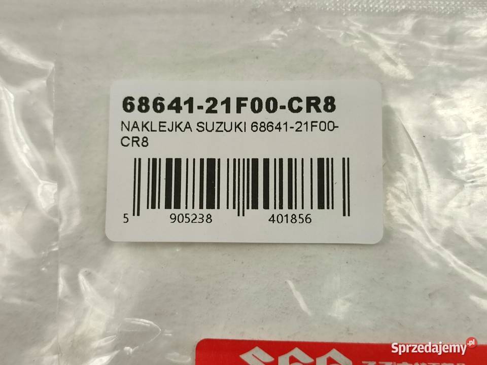 NAKLEJKA S CHROM NA CZACHĘ SUZUKI UE 125 2001 Emblematy