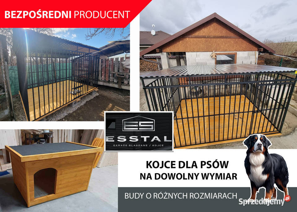 Kojec Psa 3x3 Kojce PSA MOTAŻ ESSTAL